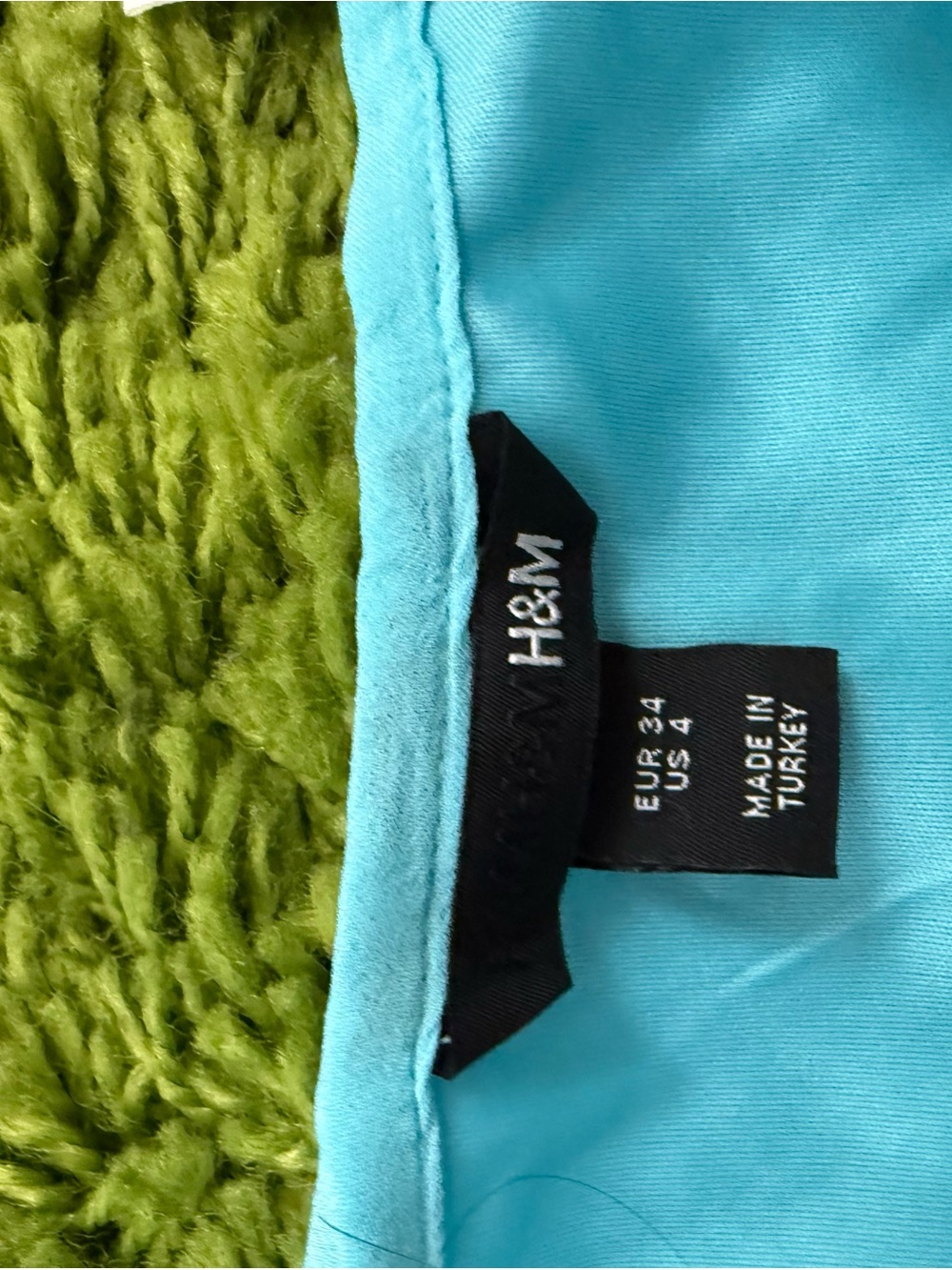 H&M Aqua Layered Ruffle Skort - Picture 3 of 4